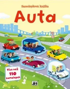 Samolepková knížka - Auta - kniha z kategorie Omalovánky, vystřihovánky, papír