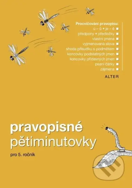 Pravopisné pětiminutovky 5 - kniha z kategorie 2. stupeň