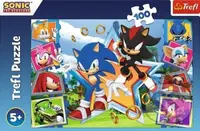 Sonic Seznamte se s ježkem (100 dílků) - puzzle z kategorie 60 - 300 dílků