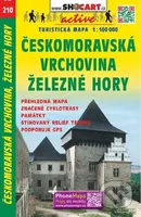 Českomoravská vrchovina, Železné hory 1:100 000 - kniha z kategorie Mapy Evropy