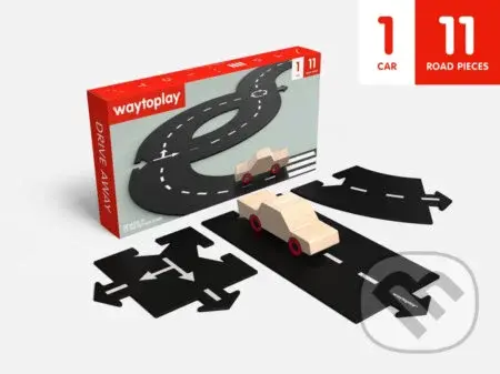 Naštartuj a uháňaj: autodráha waytoplay Drive Away - hra z kategorie Vzdělávací hry