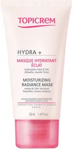 Topicrem Hydratační a rozjasňující pleťová maska HYDRA+ (Moisturizing Radiance Mask) 50 ml