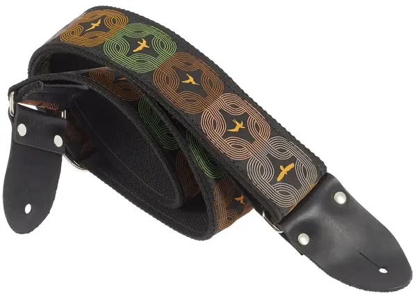 PRS 2” Deluxe Retro Strap Orange Birds Custom Jacquard