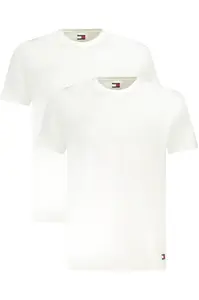Pánská trička Tommy Hilfiger, bílá