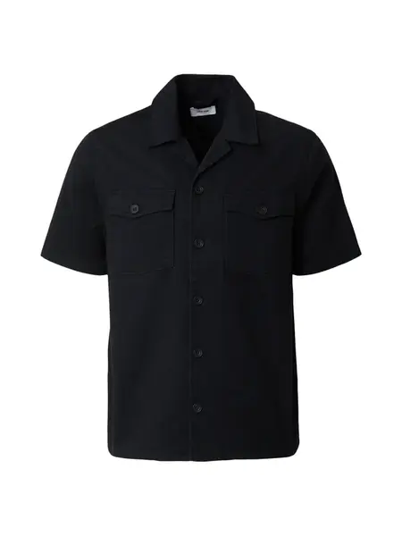 DAN FOX APPAREL Košeľa 'Nelson'  čierna