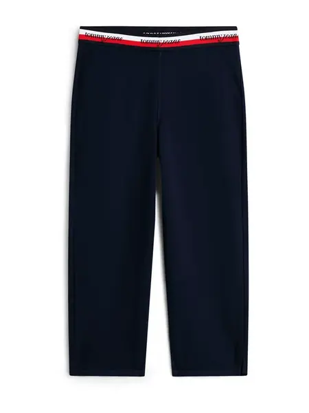 Tommy Jeans Legíny 'Full Length Flared Leggings'  modrá
