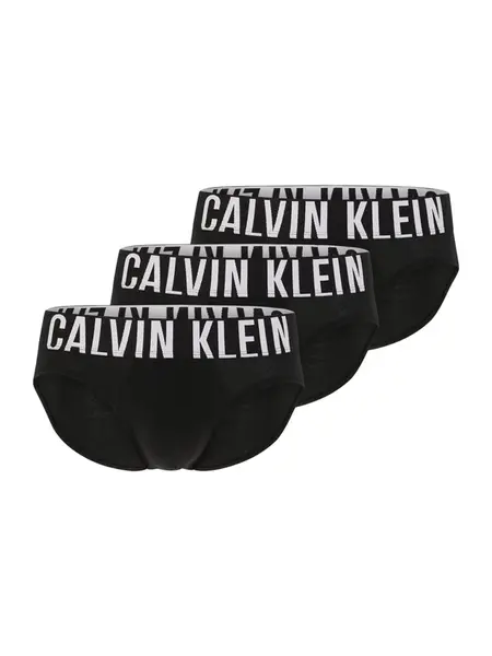 Calvin Klein Nohavičky  čierna / biela