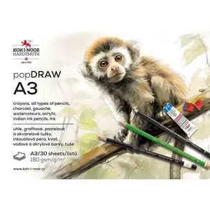Skicár DRAW A3, 180 g/m2
