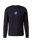 ARMANI EXCHANGE Tričko  námornícka modrá / biela