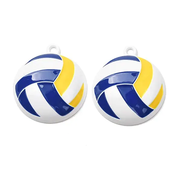 Baking Paint Alloy Pendants
