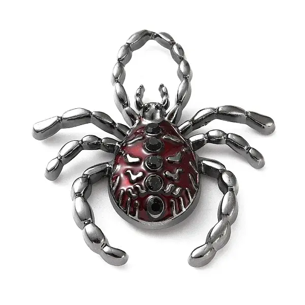 Alloy Enamel & Rhinestone Pendants
