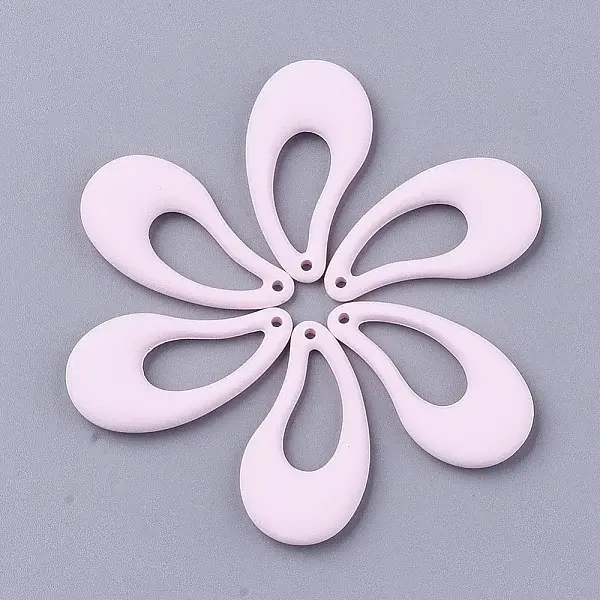Spray Painted Acrylic Pendants
