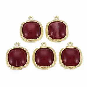 Light Gold Plated Alloy Pendants
