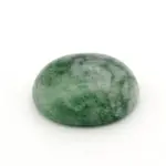 Oval Natural Green Spot Jasper Cabochons