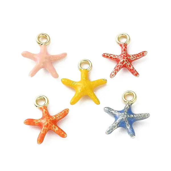 Alloy Enamel Pendants