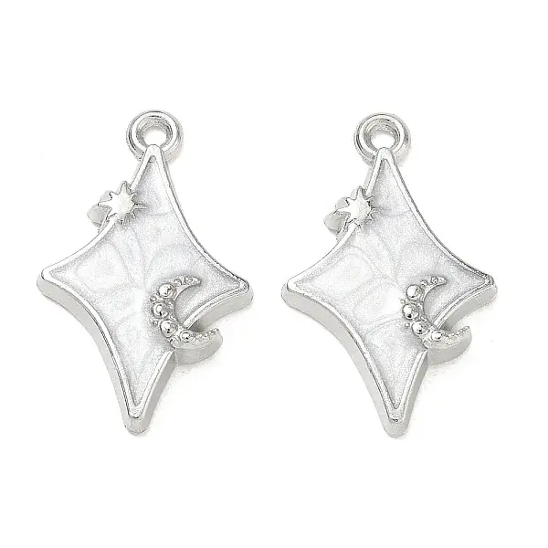 Alloy Enamel Pendants