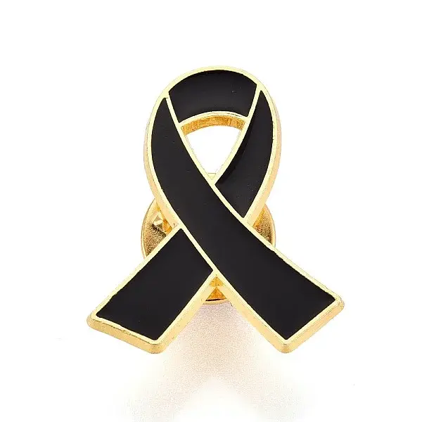 Awareness Ribbon Alloy Enamel Lapel Pins for Backpack Clothes