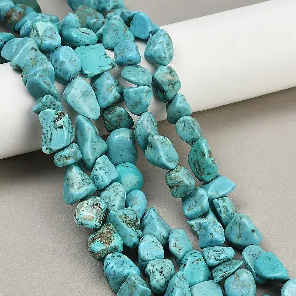 Natural Howlite Beads Strands