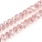 Electroplate Glass Beads Strands