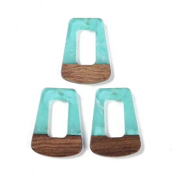 Resin & Wood Pendants
