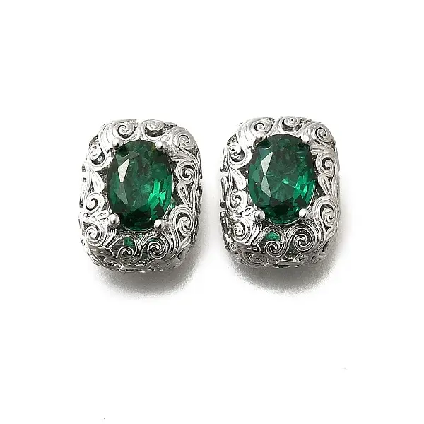 Brass Glass Beads