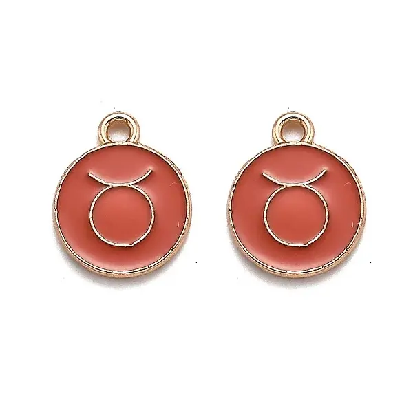 Alloy Enamel Pendants