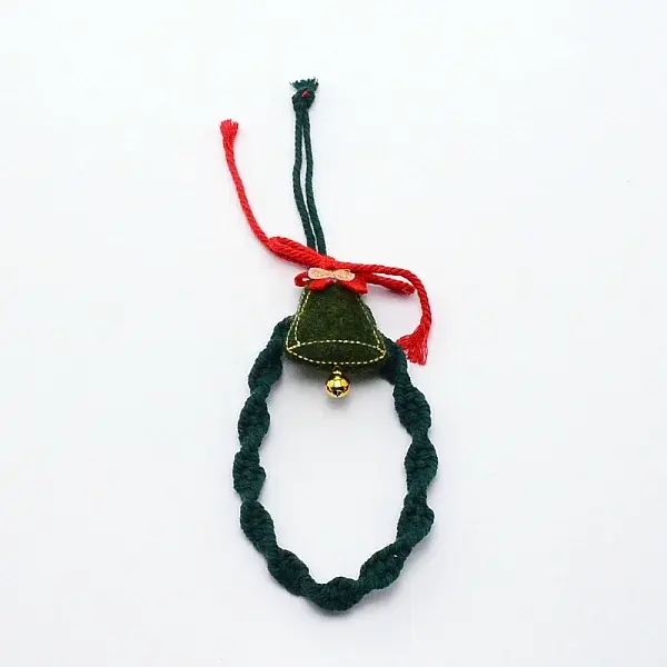 Christmas Theme Cotton Weave Pendant Decorations