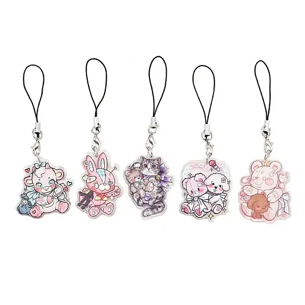 Acrylic Pendant Mobile Straps