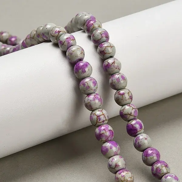 Synthetic Turquoise Beads Strands
