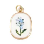 Brass Enamel Pendants