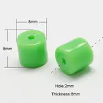 Solid Colour Acrylic Beads