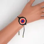 Friendship Eye Loom Pattern Seed Beads Bracelets for Women