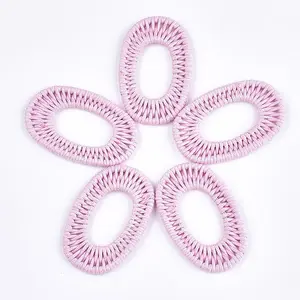 Waxed Polyester Cord Woven Pendants