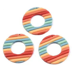 Handmade Polymer Clay Pendants