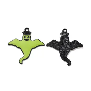 Halloween Theme Rack Plating Alloy Enamel Pendants