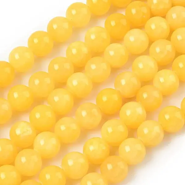 Natural Mashan Jade Beads Strands