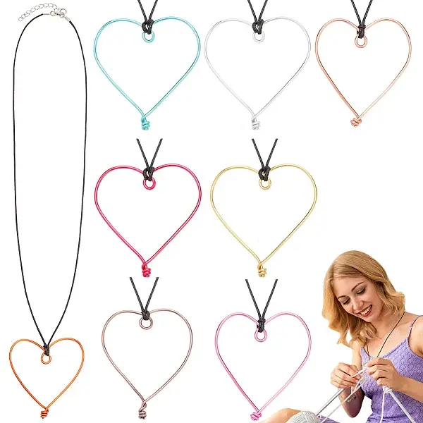 Aluminum Pendant Necklaces
