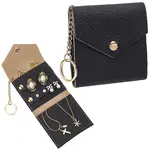 1Pc Cowhide Travel Jewelry Storage Pouches