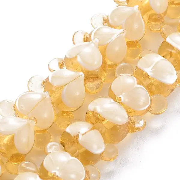 Handmade Bumpy Lampwork Beads Strands