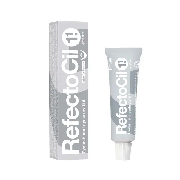 Barva na obočí a řasy RefectoCil 15 ml - č.1.1, grafit (2011) + dárek zdarma
