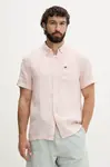 Lacoste košile pánská lněná