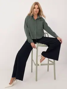 Shirt-D70046M11184A1-dark green
