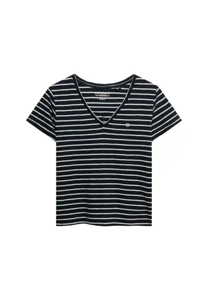 Superdry & Co Tričko 'STUDIOS'  námornícka modrá / biela