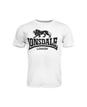 LONSDALE Tričko  čierna / biela