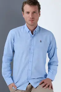 Modrá pánska košeľa Dewberry
