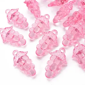 Autumn Theme Transparent Acrylic Beads