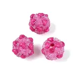 Opaque Acrylic & Transparent Resin Rhinestone Beads