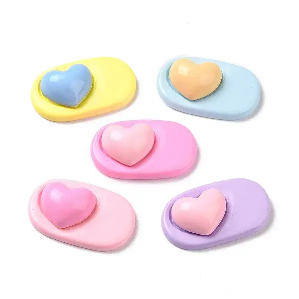 Cute Opaque Resin Cabochons