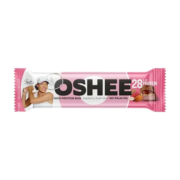 OSHEE Proteinová tyčinka malina a mandle 47 g