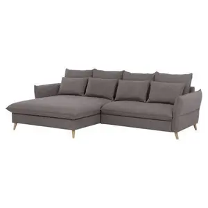Livetastic ROHOVÁ SEDAČKA, textil, světle hnědá